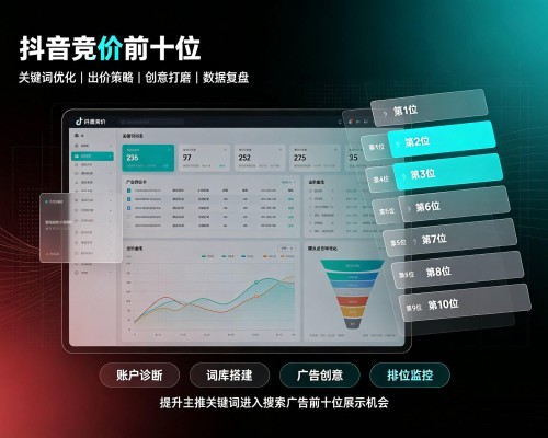 洪山抖音搜索竞价